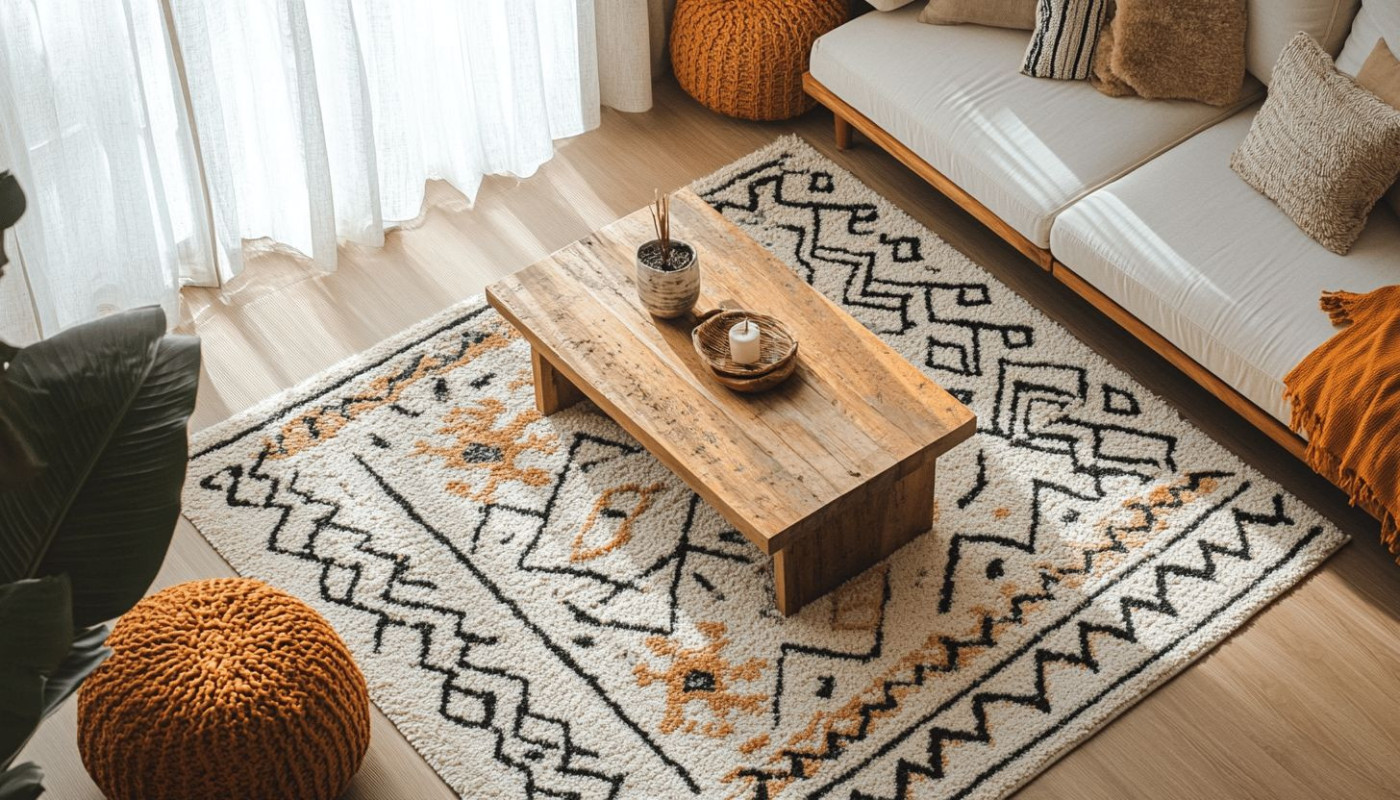 Comment choisir le tapis parfait pour compléter votre table basse ?